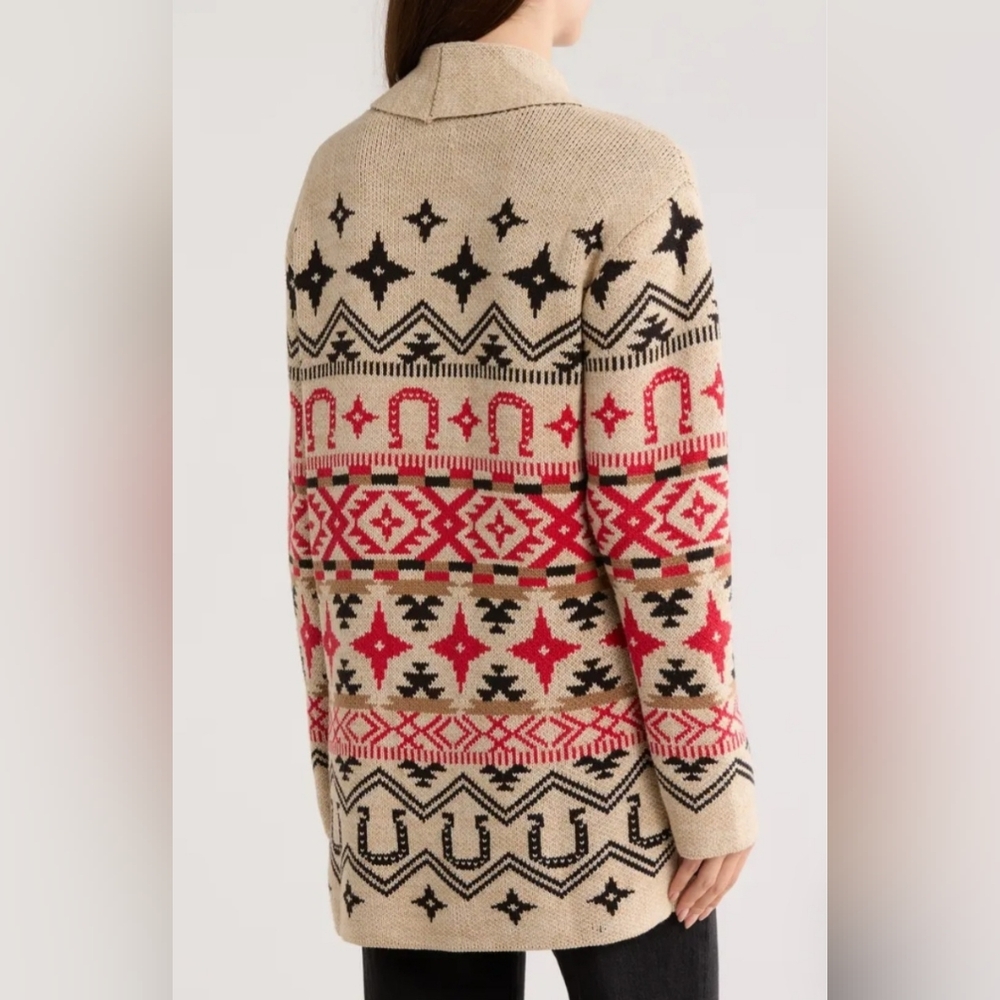 LUCKY BRAND Horseshoe Cardigan - Picture 2 of 8